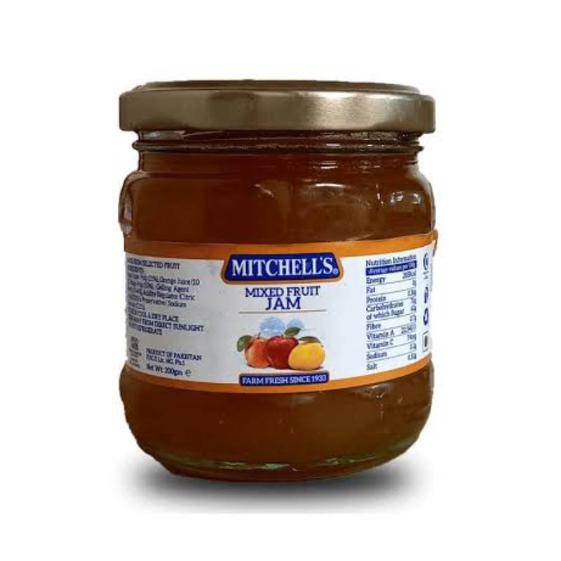 Mixed fruit jam 200g