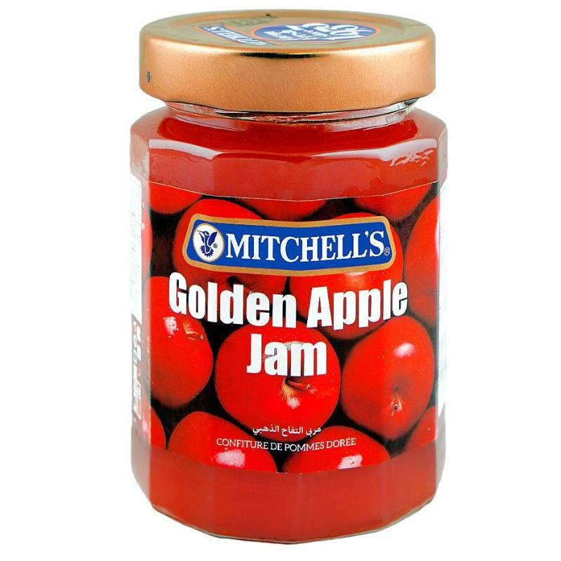 Golden apple jam