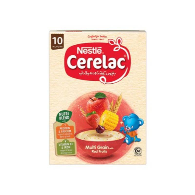 Cerelac Multi Grain with Red Fruit  10m