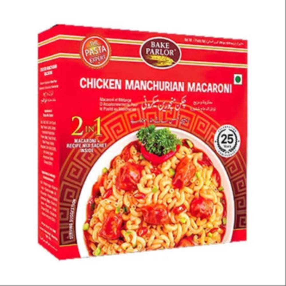 Chiken manchurian macaroni