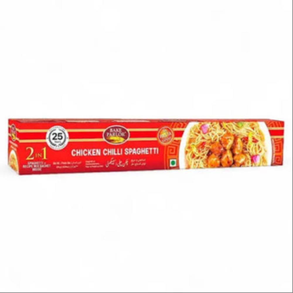 Chiken chilli spaghetti