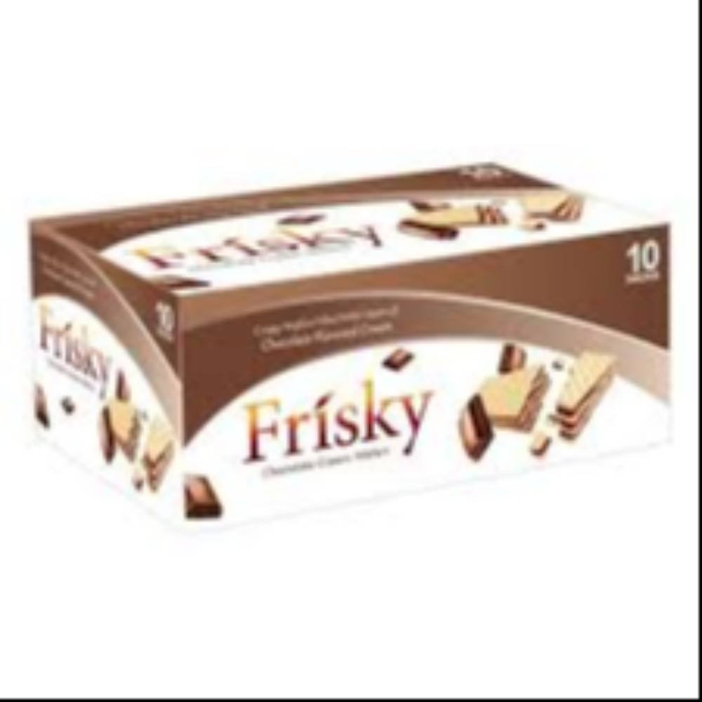 Frisky Chocolate Cream Wafers