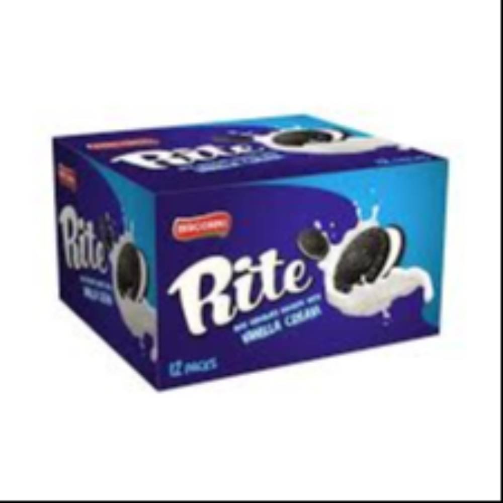 Rite Rich Chocolate Biscuits With Vanilla Cream